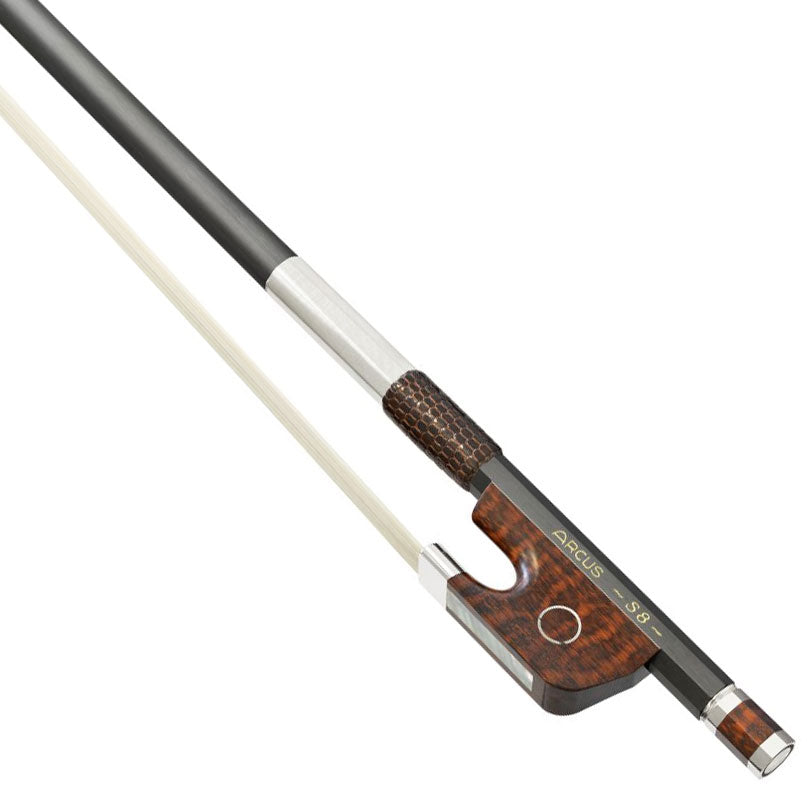 Arcus S8 Silver Cello Bow - Round