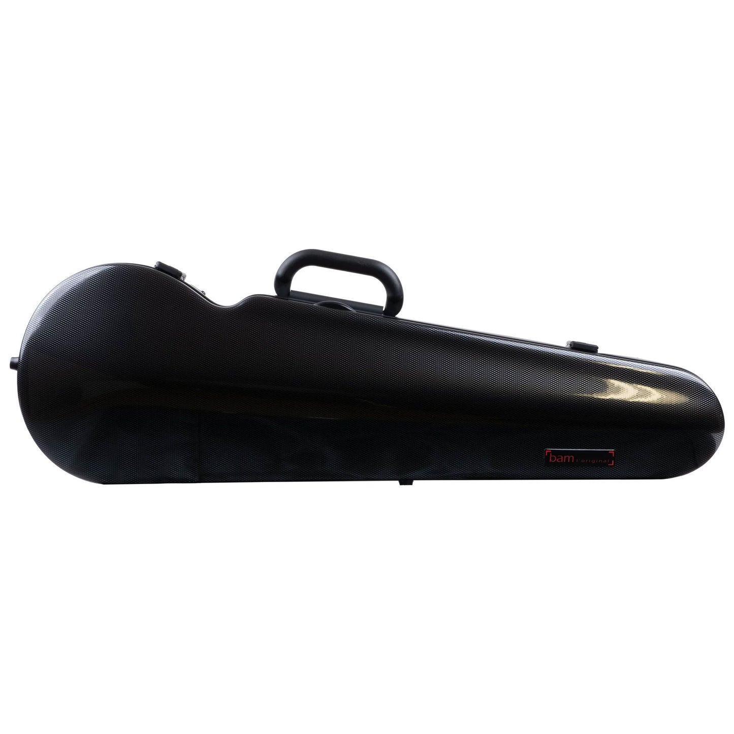 Bam Hightech Contoured Violin Case - Black Carbon