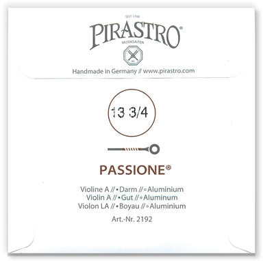 Passione Violin A String - Heavy Gauge - 13.75PM (Aluminum-Wound Gut)