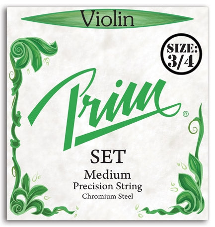 Prim Violin String Set - 3/4 Size