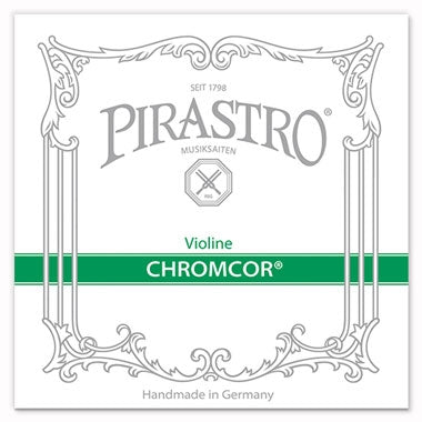 Chromcor Violin String Set - 4/4 - Medium Gauge with Loop E