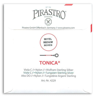 Tonica Viola C String - 4/4 - Medium Gauge (Synthetic/Tungsten-Silver)