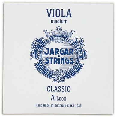 Jargar Viola A String - Medium Gauge - Loop End (Chrome-Wound Steel)