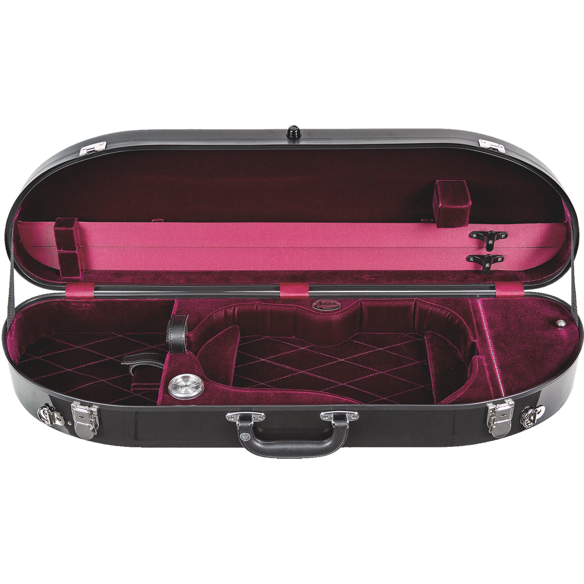 Bobelock 1047F Fiberglass Half Moon Violin Case