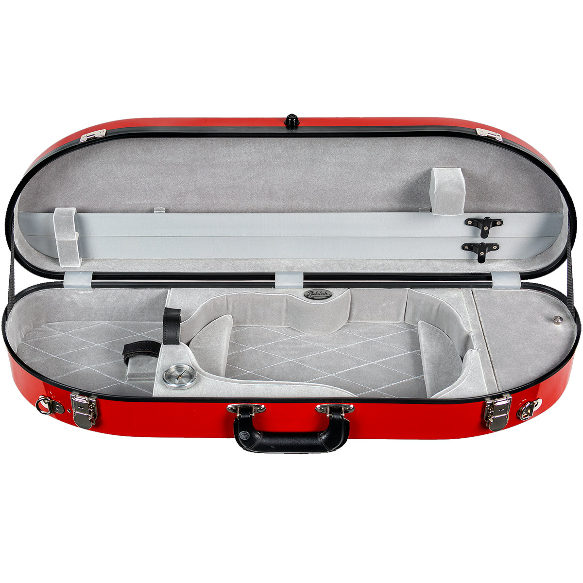 Bobelock 1047F Fiberglass Half Moon Violin Case