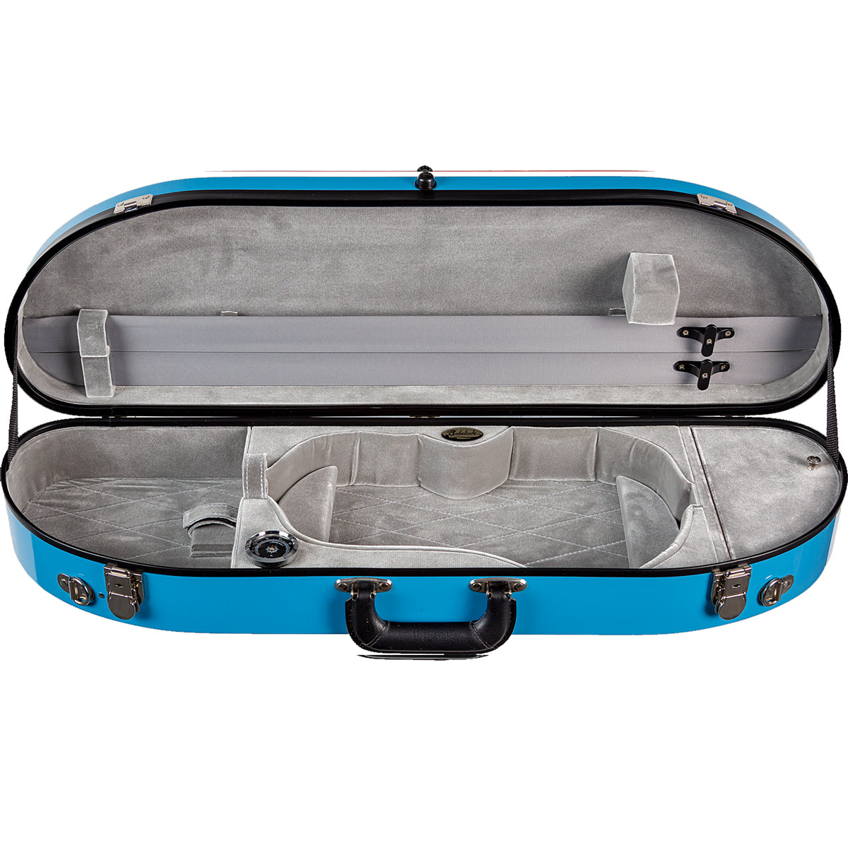 Bobelock 1047F Fiberglass Half Moon Violin Case