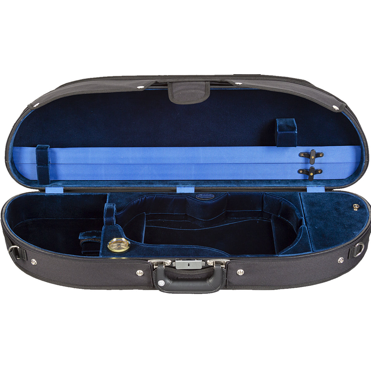 Bobelock 1047V Half Moon Violin Case - Velvet