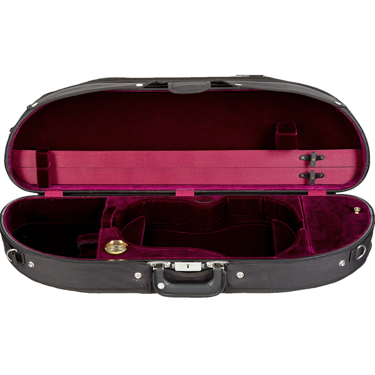 Bobelock 1047V Half Moon Violin Case - Velvet