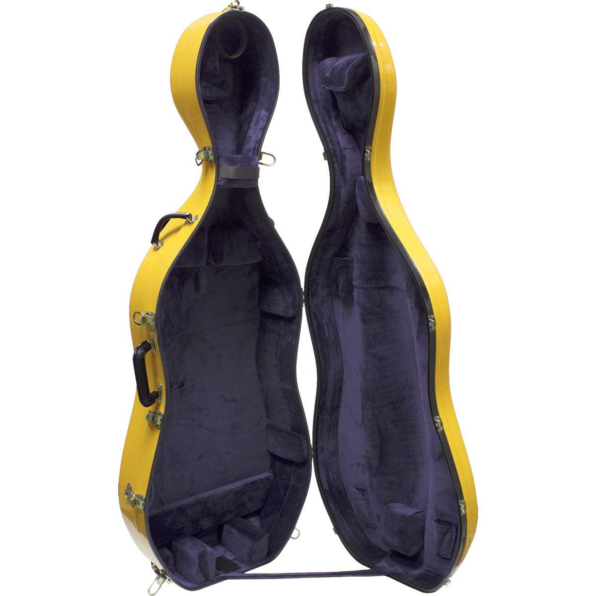 Bobelock 2000LS Fiberglass Cello Case with Wheels - 4/4 Size