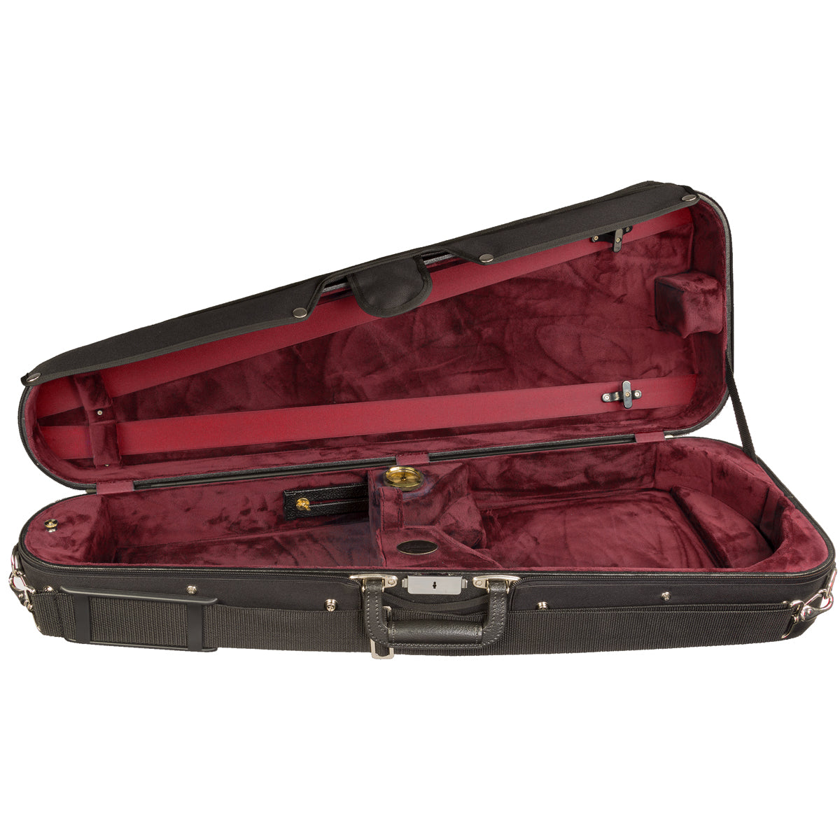 Bobelock 2028 Arrow Viola Case - Velour