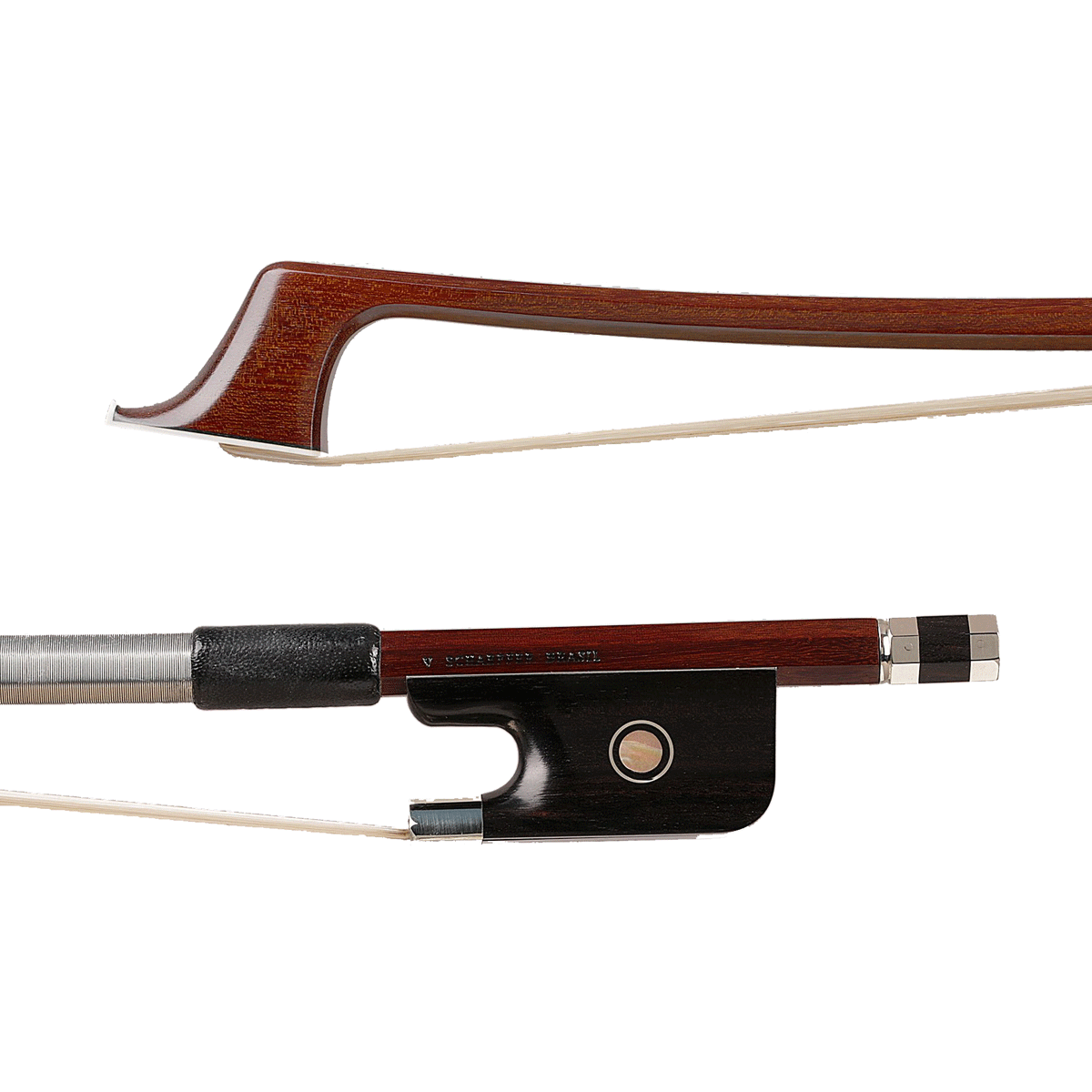 Arcos Brasil Pernambuco Cello Bow - Nickel