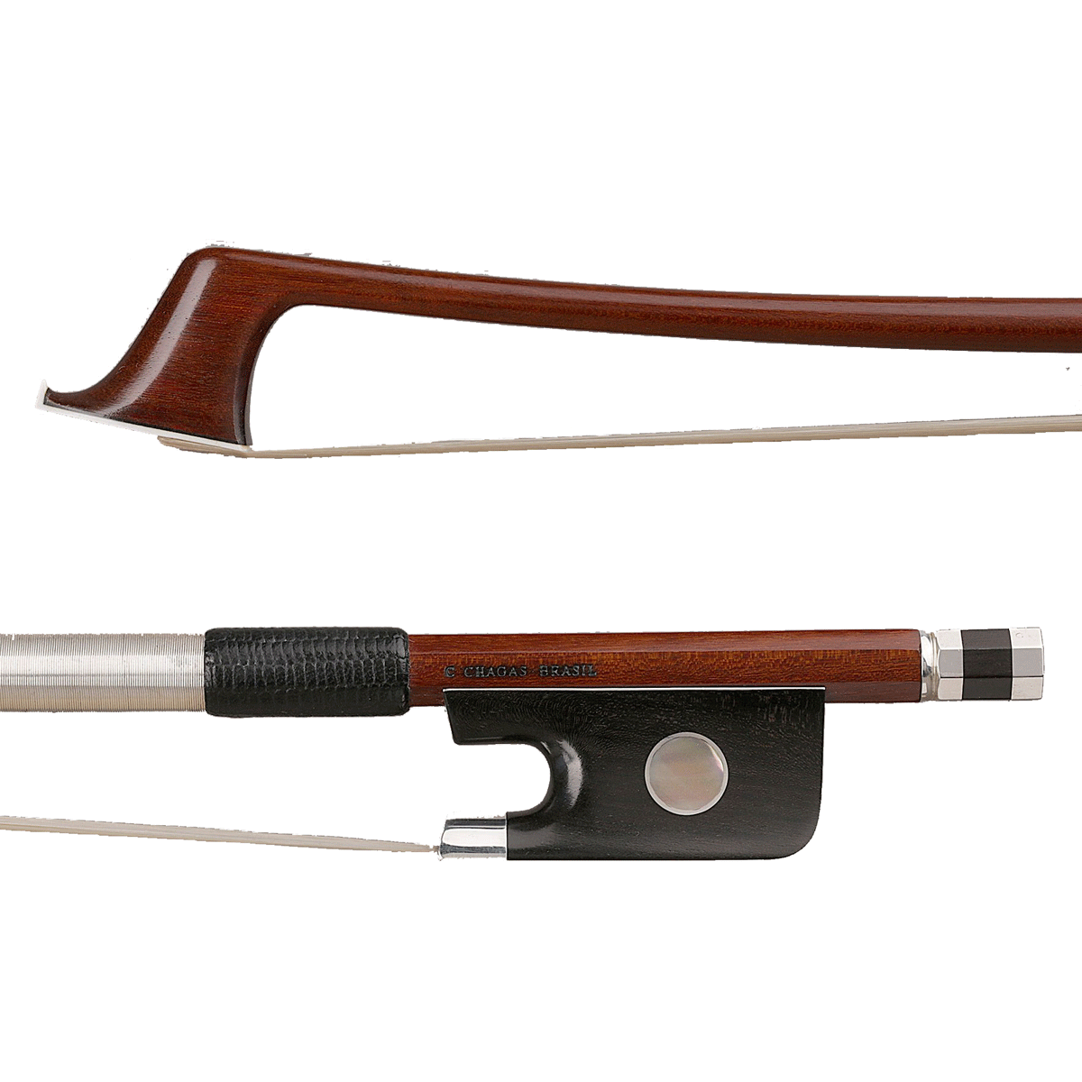 Arcos Brasil Pernambuco Cello Bow - Silver Special