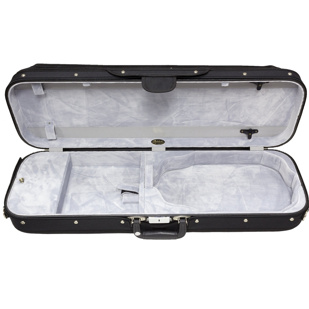 Bobelock 1002 Non-Suspension Oblong Violin Case - Velour