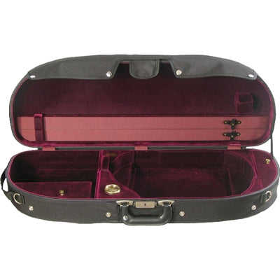 Bobelock 2048 Half Moon Viola Case - Velvet