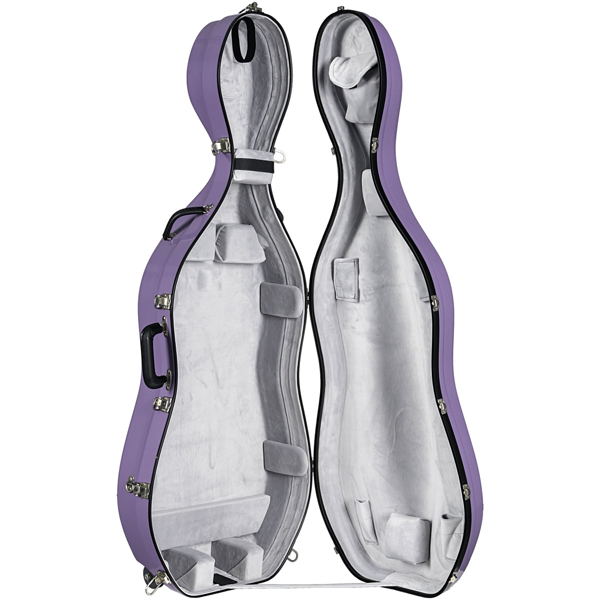 Bobelock 2000LS Fiberglass Cello Case with Wheels - 4/4 Size