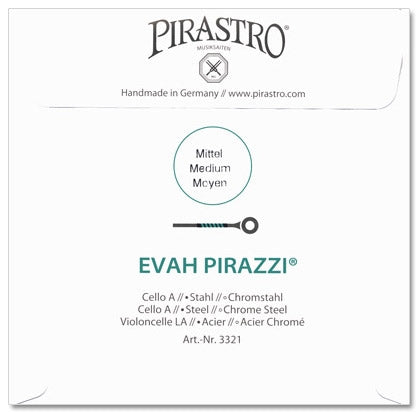 Evah Pirazzi Cello A String - Medium/Mittel Gauge - 4/4