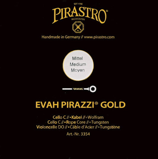 Evah Pirazzi Gold Cello C String