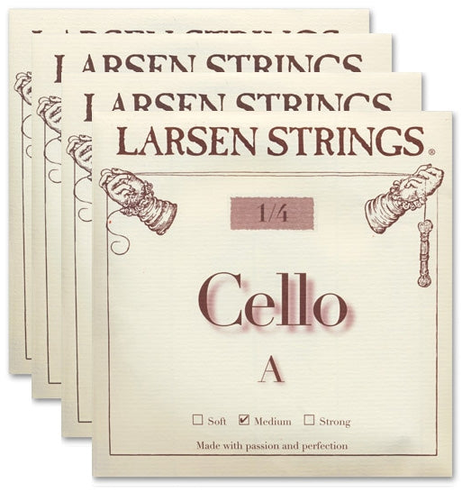 Larsen (Original) Cello String Set - 1/4 Size