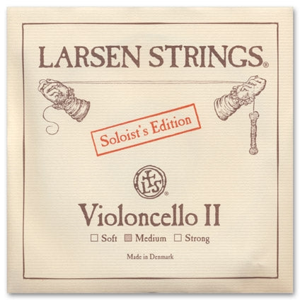 Larsen Soloist Cello D String - Medium Gauge