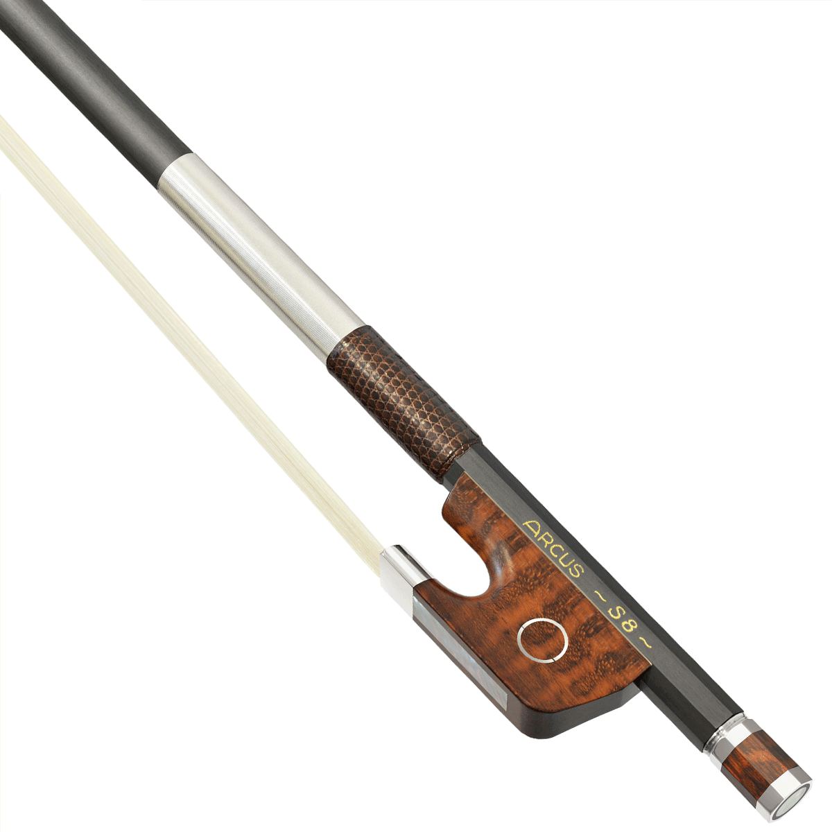 Arcus S8 Silver Violin Bow - Round