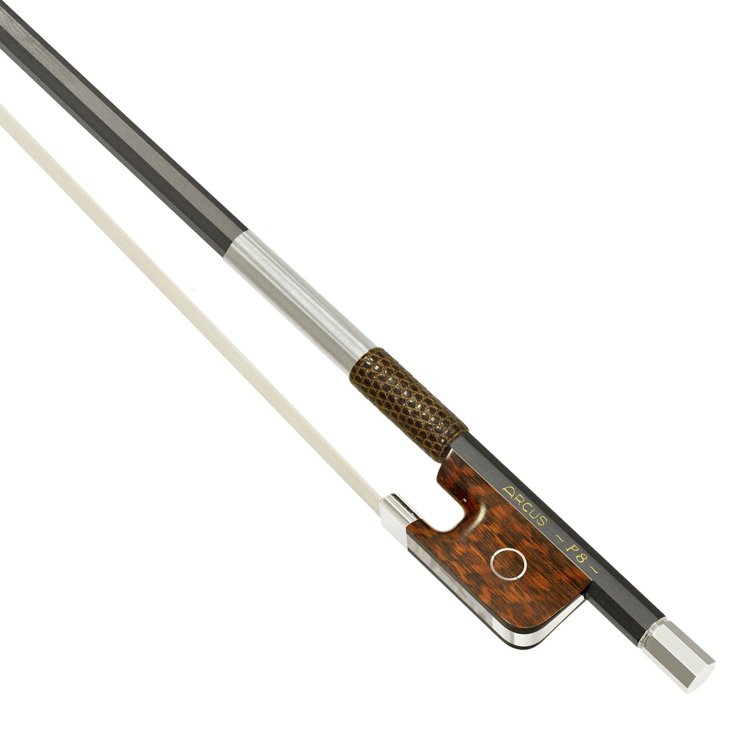 Arcus P8 Silver Viola Bow - Octagonal