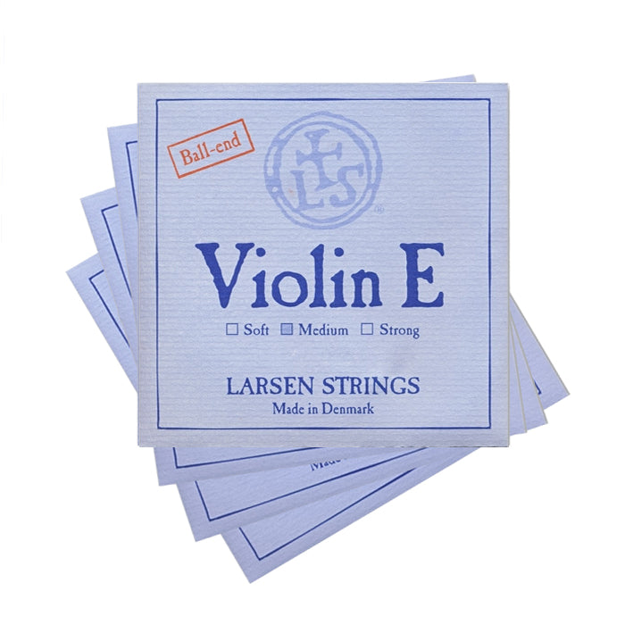 Larsen Violin String Set - 4/4 - Medium Gauge with Ball E