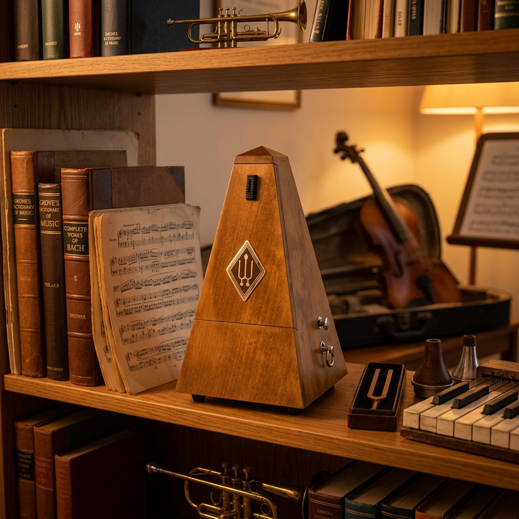 Wittner Maelzel Mechanical Metronome Cherry