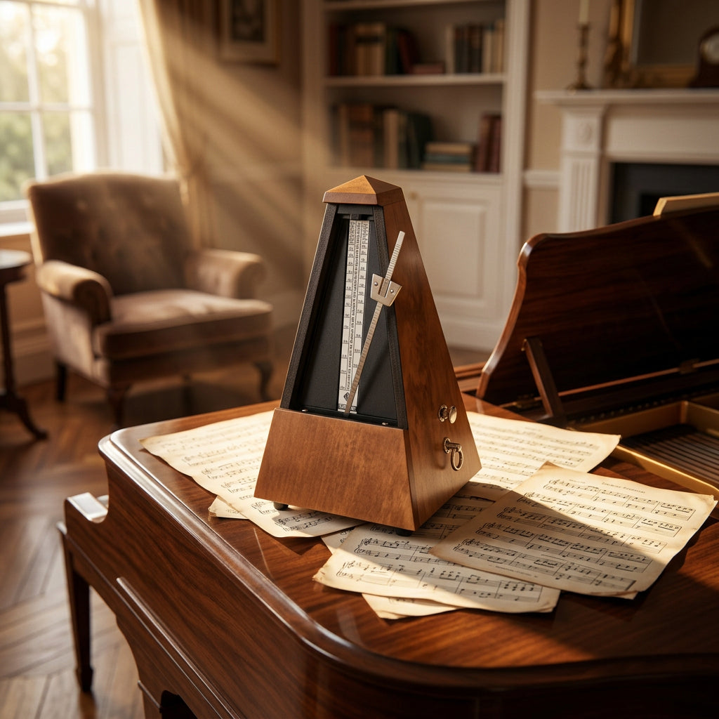 Wittner Maelzel Mechanical Metronome cherry
