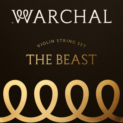 The Beast Violin String Set with Ball E - 4/4 - Medium Gauge