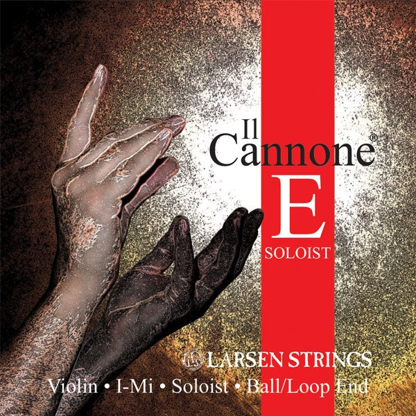 Il Cannone Violin E String - 4/4 - Soloist - Removable Ball
