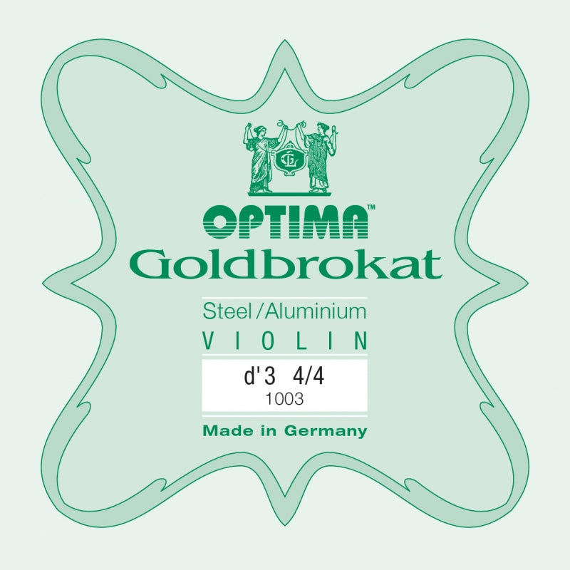 Goldbrokat Violin D String - Medium Gauge (Aluminum-Wound Steel)