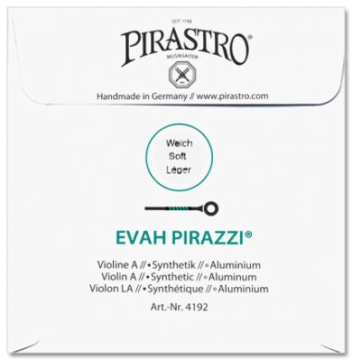 Evah Pirazzi Violin A String - 4/4 - Light Gauge (Synthetic/Aluminum)