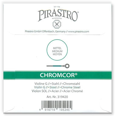 Chromcor Violin G String - 4/4 (Chrome-Wound Steel)