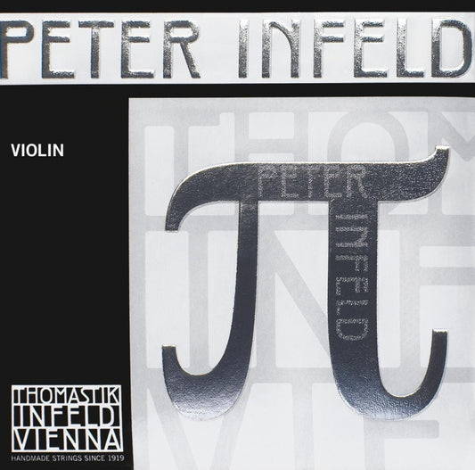 Peter Infeld (PI) Violin String Set - 4/4 - Medium Gauge with Platinum-Plated E