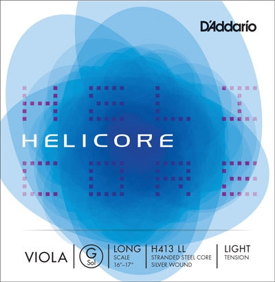 Helicore Viola G String - Long Scale - Light Gauge (Steel/Silver)