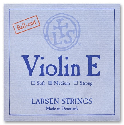 Larsen Violin E String - Medium Gauge - Ball (Carbon Steel)