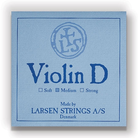 Larsen Violin D String - Medium Gauge (Synthetic/Aluminum)