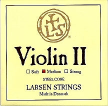 Larsen Violin A String - Medium Gauge (Aluminum-Wound Steel)