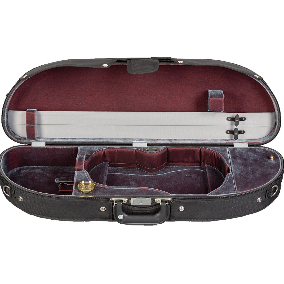 Bobelock 1047V Half Moon Violin Case - Velvet