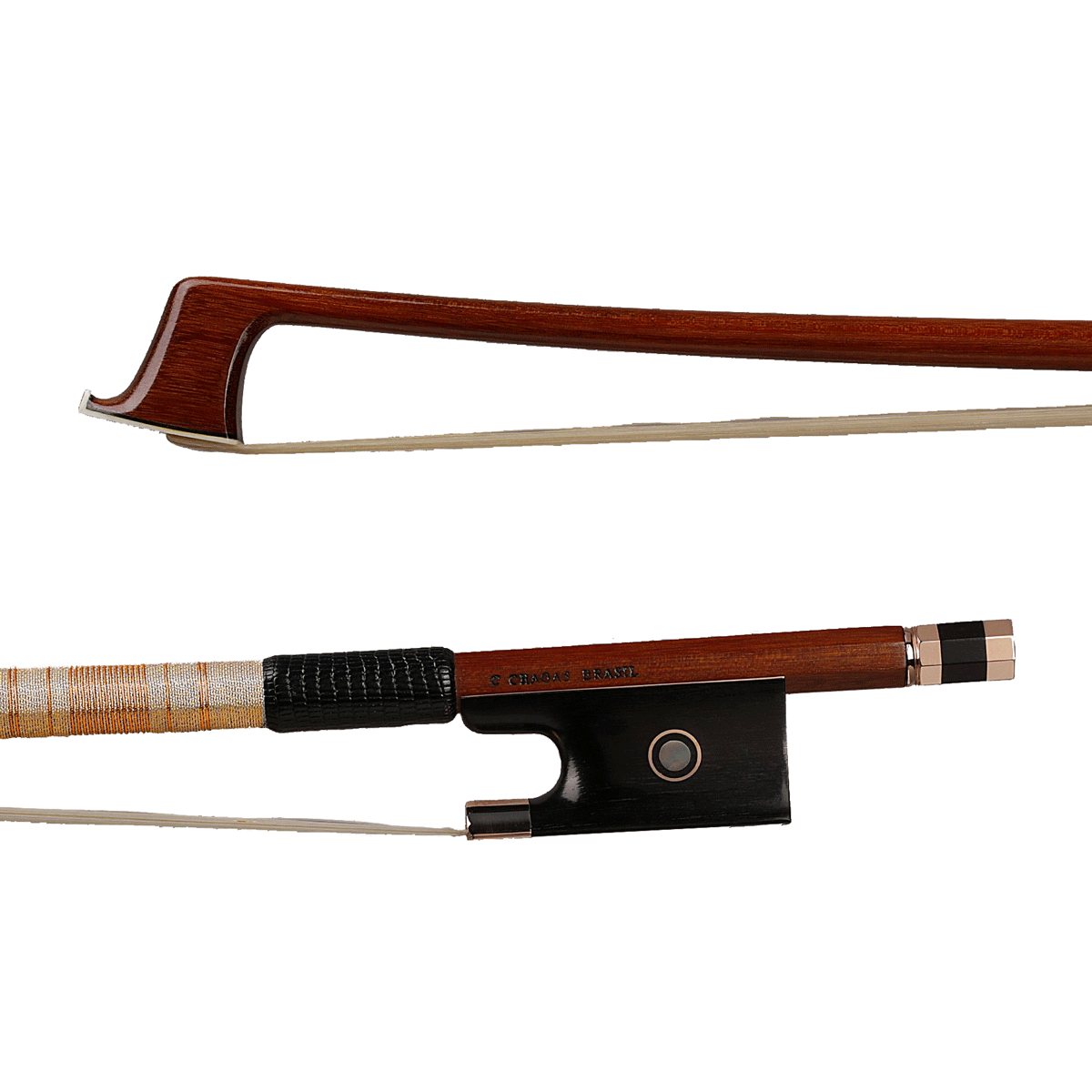 Arcos Brasil Pernambuco Violin Bow - Gold