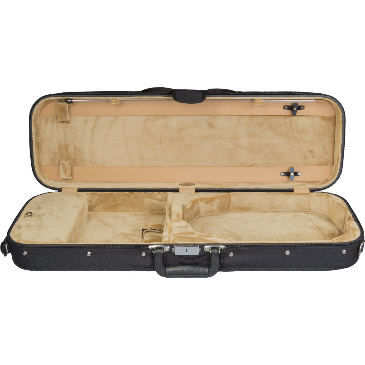 Bobelock 1002 Non-Suspension Oblong Violin Case - Velour