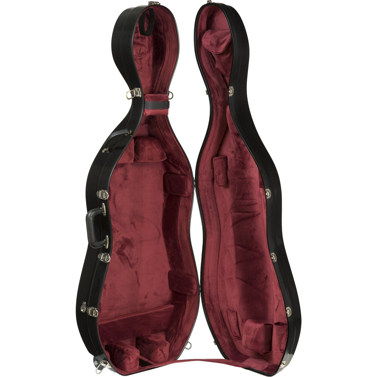 Bobelock 2000LS Fiberglass Cello Case with Wheels - 4/4 Size