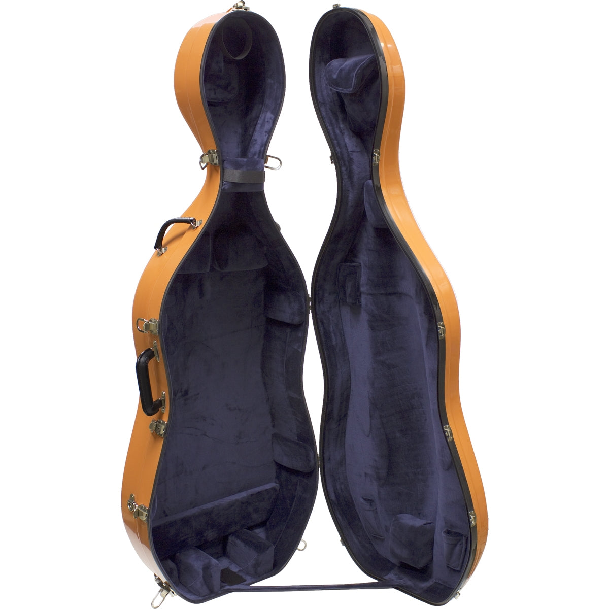 Bobelock 2000LS Fiberglass Cello Case with Wheels - 4/4 Size