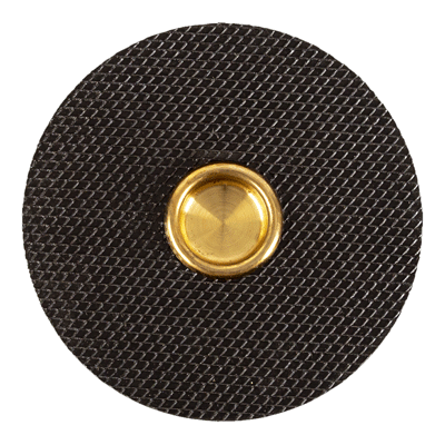 Round Cello Endpin Rest with Gold Cup