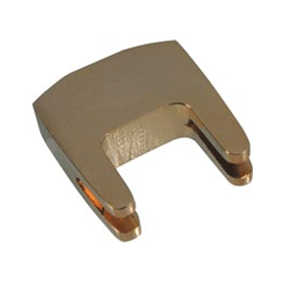 Gold-Plated Heavy 2-Prong Cello Practice Mute