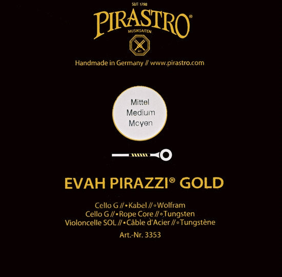 Evah Pirazzi Gold Cello G String
