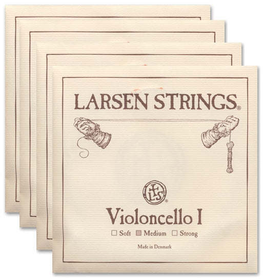 Larsen (Original) Cello String Set - 4/4 - Medium Gauge