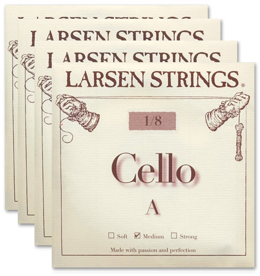 Larsen (Original) Cello String Set - 1/8 Size