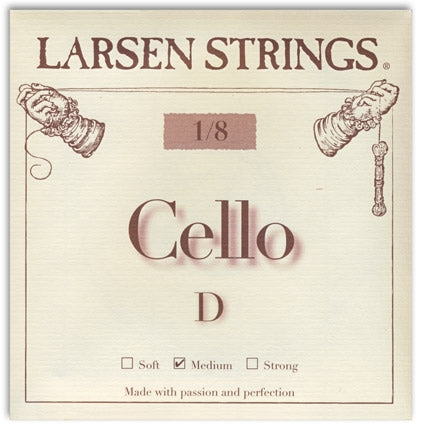 Larsen (Original) Cello D String - 1/8 Size