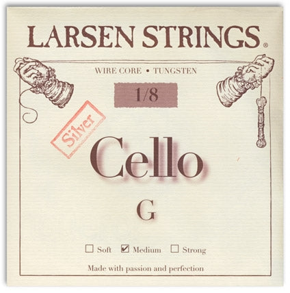 Larsen (Original) Cello G String - 1/8 Size